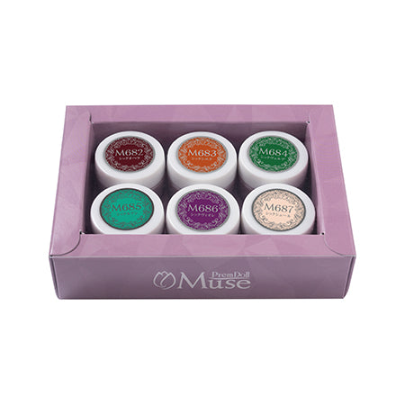 PREGEL Primdor Muse  Modern Chic Series 3Gx 6 Colors Set