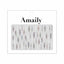 Amaily Nail Sticker No. 5-51 Stripe Paint Light