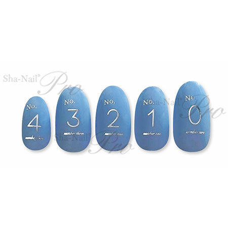 Sha-Nail Plus Number Peedy Silver CHIHO-PPD02