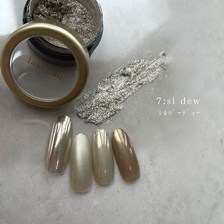 Laau Nail Original Gracieux Mirror Silver Dew