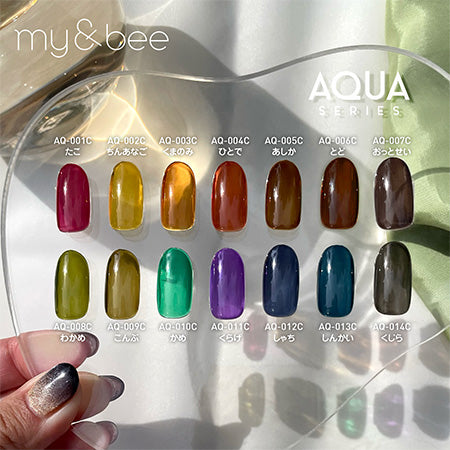 My Bee Color Gel Aqua Set A (14 colors) AQ-SA 2.5G x 14 Colors