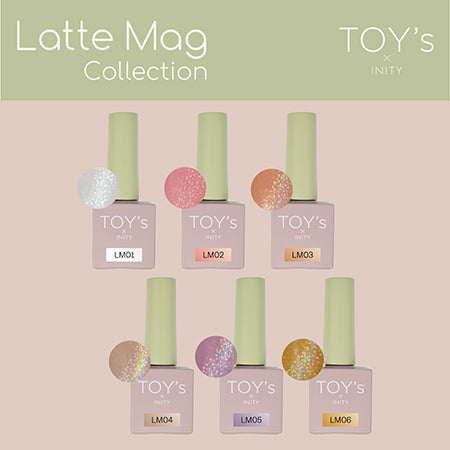 TOY's × INITY Latte Mug Collection T-LMST 6-color set