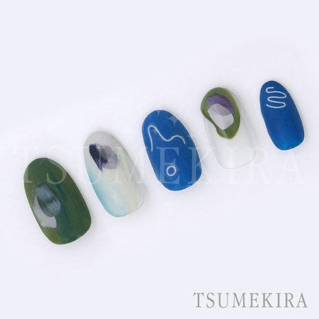 Tsumekira smeared cool