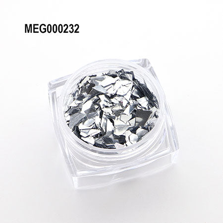 SONAIL×MEG R Basic Series Glass French Dramatic Silver