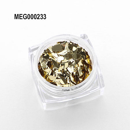 SONAIL×MEG R Basic Series Glass French Dramatic Metallic Gold