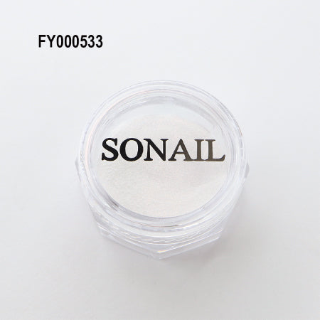 SONAIL PLUS AIKO Select Mirror Powder Metallic White FY000533
