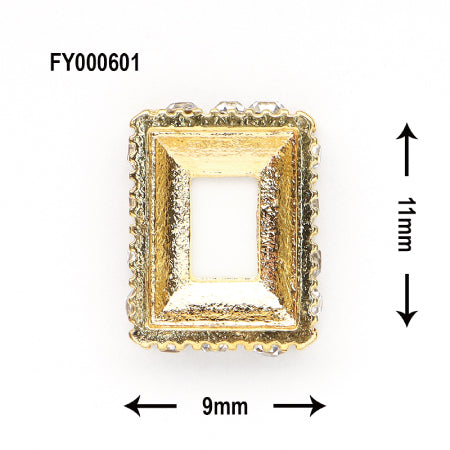 SONAIL PLUS LAPISRAVI Select Rectangular Bijou Frame Gold FY000601