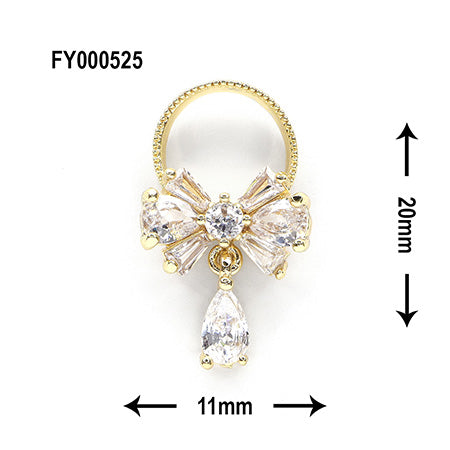 SONAIL PLUS Yamazaki Select Ring Motif Elegance Drop Charm FY000525