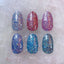 Lily Gel Color Gel KAI Bubble Glitter Collection #BG-03 Flower Bubble