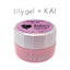 Lily Gel Color Gel KAI Bubble Glitter Collection #BG-03 Flower Bubble