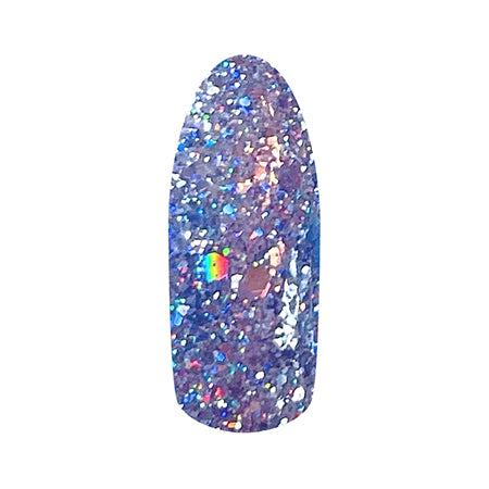 Lily Gel Color Gel KAI Bubble Glitter Collection #BG-04 Grape Bubble