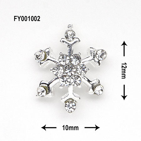 SONAIL Snowflake Winter Scenery Silver FY001002