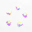 MATIERE Glass Stone Heart (FB) Aurora 5mm x 6mm