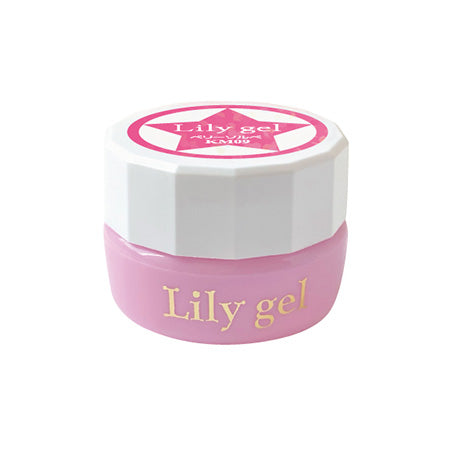 Lily Gel Color Gel Glitter Series #KM09 Berry Sorbet