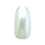 Nail Parfait White Metallic Powder Aurora Green