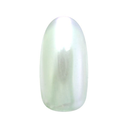 Nail Parfait White Metallic Powder Aurora Green