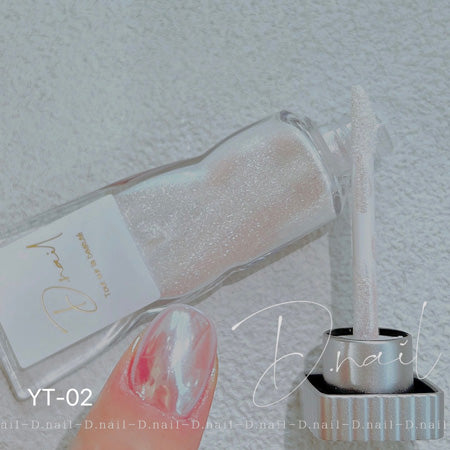 D.nail Liquid Mirror Powder YT-02 Pink Opal & Sky Blue 5g