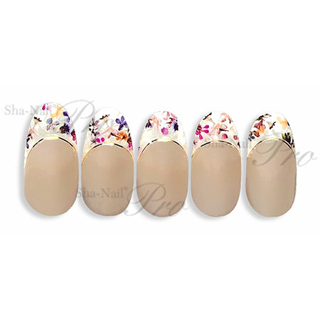 Photo Nail PRO White Pressed Floret