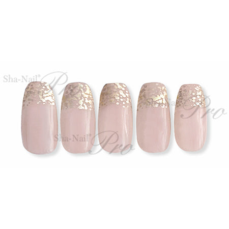 Sha-Nail Plus Scattered line champagne gold