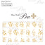 Sha-Nail Plus  P.D.Stylish Font Gold