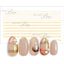 Sha-Nail Plus Plus One Line Diagonal Gold