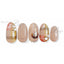 Sha-Nail Plus Plus One Line Diagonal Gold