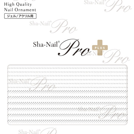 Sha-Nail Plus  Plus One Line Diagonal Silver