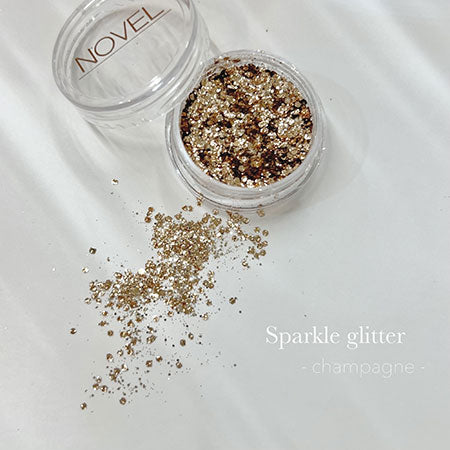 NOVEL Sparkle Glitter Champagn
