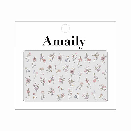 Amaily Nail Sticker No. 1-41 Flower Garden 4