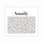 Amaily Nail Sticker No. 3-37 Cotton Garden