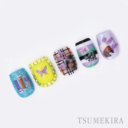 Produced by Tsumekira nail DOG Y2K NN-DOG-005