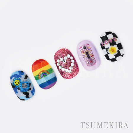 Produced by Tsumekira nail DOG Y2K NN-DOG-005