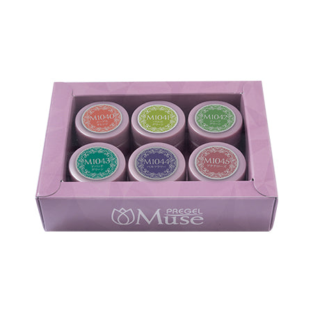 PREGEL Muse Dusty Claire series 3g x 6 color set