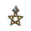 Nail Accessory Wire Star Gold Aurora
