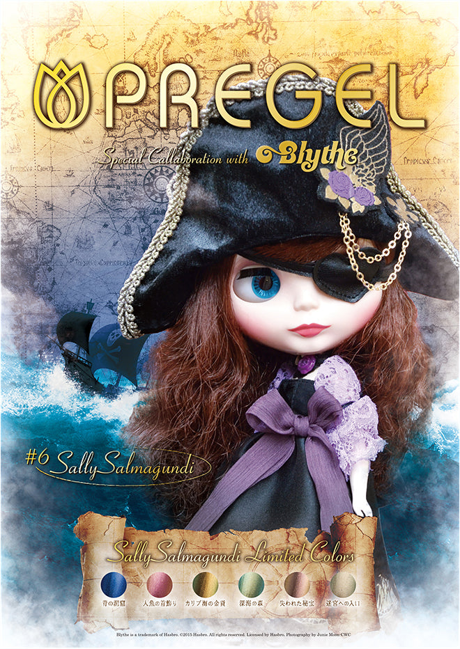 PREGEL PremDoll Sally Salmagandhi Series 6 Color Set