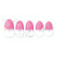 Sha-Nail Sticker Plus Script Alphabet Gold SA-PG