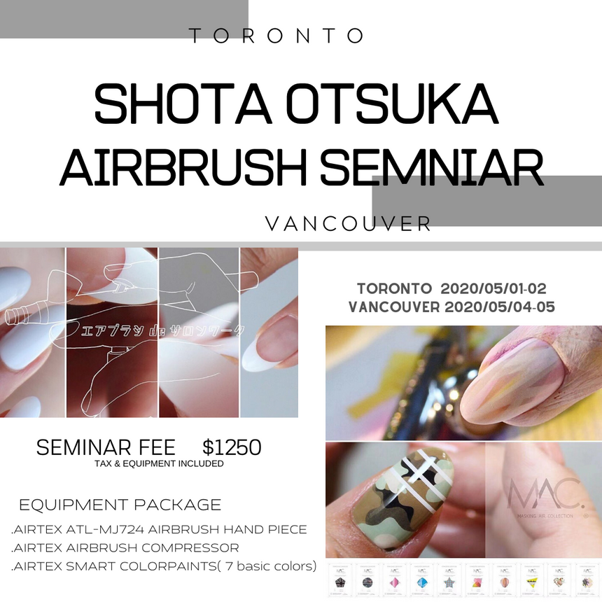 Shota Otsuka AirBrush M.A.C SEMINAR