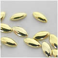 SHAREYDVA Metal Studs Leaf Gold 1.5mmx3mm 100P