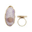 Bonnail Natural Stone Ring Petit Amethyst