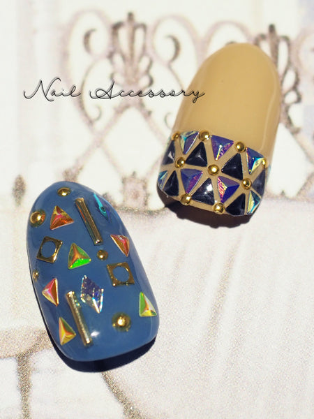 Nail accessories Aurora Triangle 12 Color Set