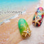 Nail Accessories Star Fish Aurora Gold 8p
