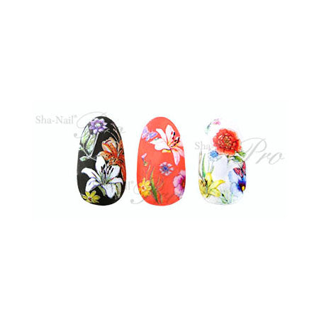 Sha-Nail Pro Tropical Flora Pattern TFP-001