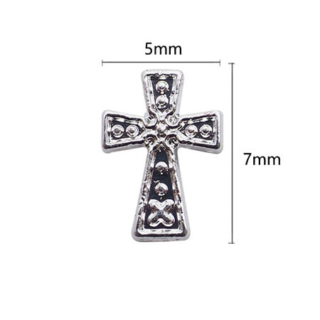 Nail Accessory Rosary Sliver 5x7mm 20p