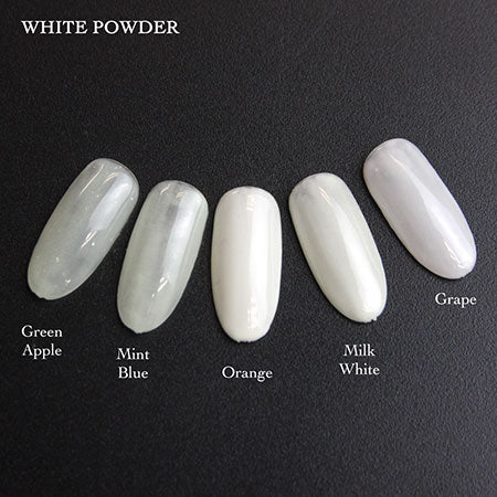 Tsumekira ◆ White Miracle Glow Powder 5 color set SP-GLP-102