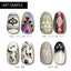 Amaily Nail Sticker No. 5-13 Native Patterns Black
