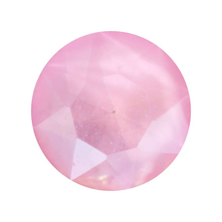 SHAREYDVA Nail Accessories Sherbet Crystal Round Light Pink