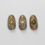 【23642 】SHAREYDVA Nail Parts Asterisk Antique Gold
