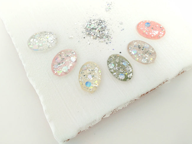 Krimth Sparkling Glitter Party Silver 007