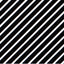 Amaily Nail Sticker No. 5-1 Border Black 3mm