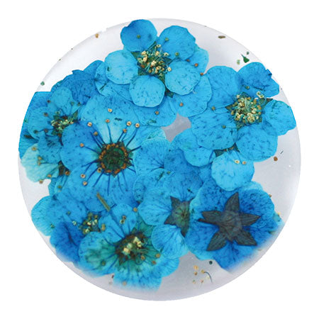 erikonail Jewelry Collection ERI-137 Dry Flower Blue